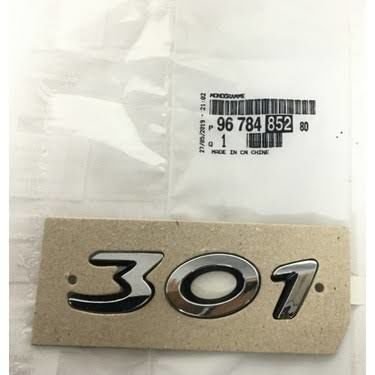 Peugeot 301 Arka Bagaj Yazısı Psa Orjinal 9678485280