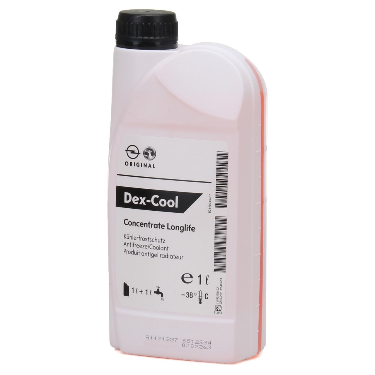 Opel Organik Kırmızı Antifiriz 1 Litre Gm Orjinal TRL510000016