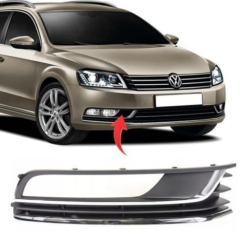 Volkswagen Passat B7 Comfortline Sağ Sis Kapağı Sisli 2011-2015 Maher Marka 3Aa854662A