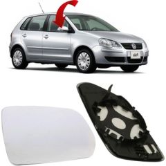 Volkswagen Polo Sağ Ayna Camı 2005-2009 Wisco Marka 6Q0857522J