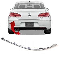 Volkswagen Passat Cc Sol Arka Tampon Nikelajı 2012-2017 GKL Marka 3C8807459B