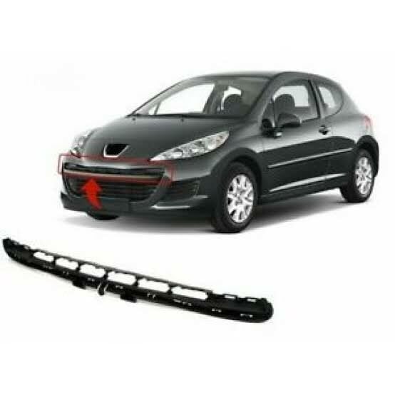 Peugeot 207 Ön Tampon Üst Panjur Plastiği İthal Ürün 7422CO