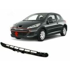 Peugeot 207 Ön Tampon Üst Panjur Plastiği İthal Ürün 7422CO