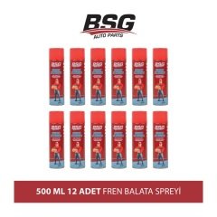 BSG Fren Balata Spreyi 12 Adet  Avantajlı Paket