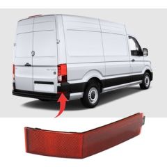 Volkswagen Crafter Arka Tampon Reflektörü Sağ 2017-2021  GKL Marka 7C0945106