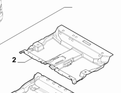 Fiat Doblo Orta Taban Halısı Opar Orjinal 735621452
