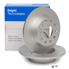 Volkswagen Golf 6 2009 - 2011 Model Arası Arka Fren Disk Takımı Delphi Marka BG5019C
