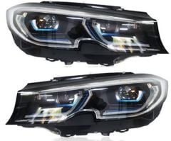 Bmw G20 Sağ-Sol Komple Far Set Halinde Beyinler Üzerinde 2017-2020 GKL Marka 63118496161