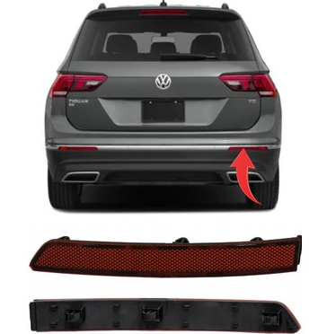 Volkswagen Tiguan Sağ İç Reflektör 2017-GKL Marka 5NA945106A