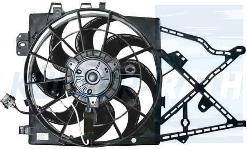 Opel Vectra B Fan Motoru Ve Davlumbazı Komple Waxell Marka 1341264