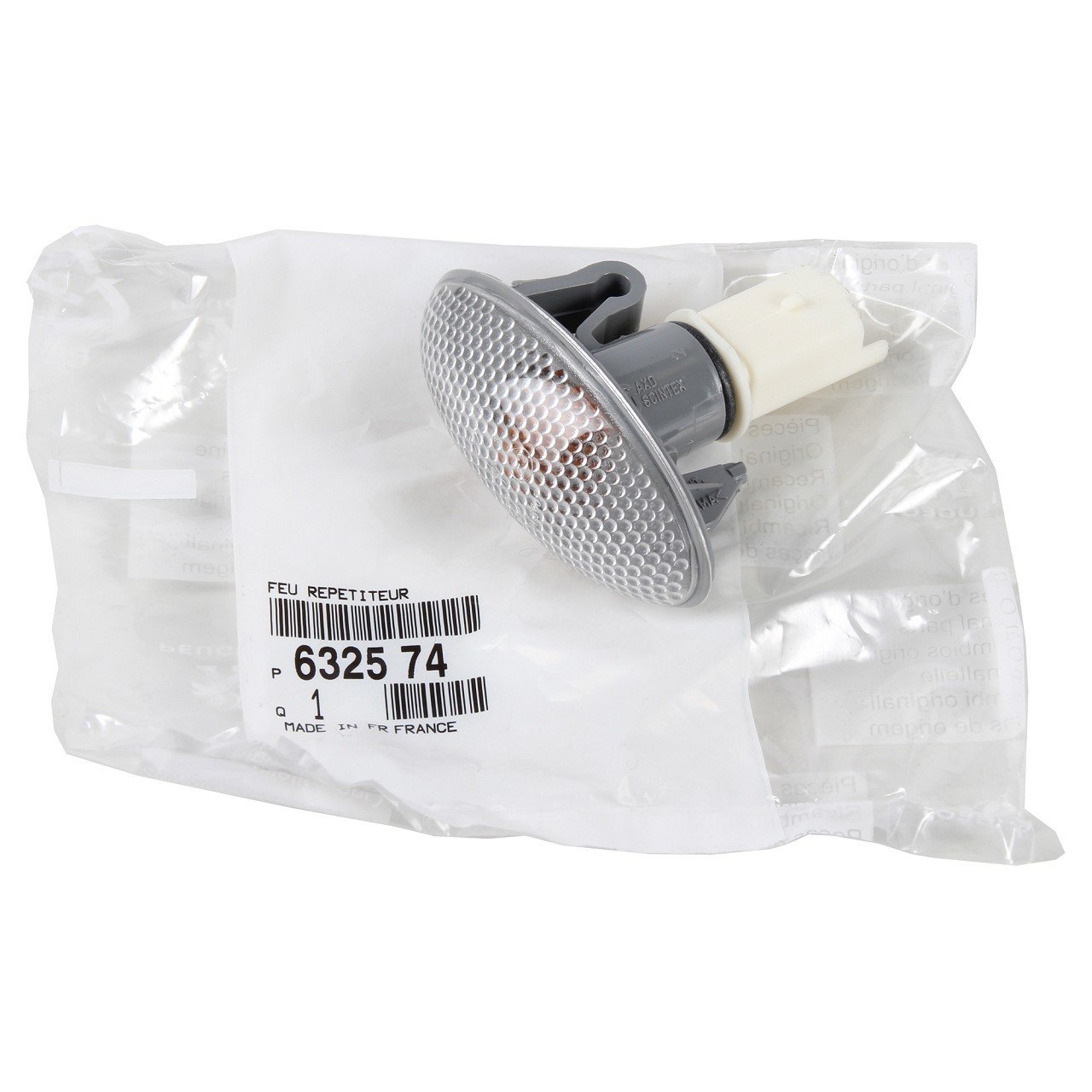 Peugeot 107 Çamurluk Sinyali Buzlu Tip Orjinal Psa Marka 632574