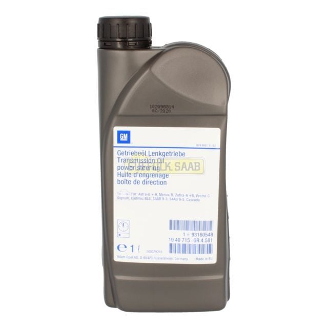 Opel Meriva A Yeşil Direksiyon Yağı Gm Orjinal 93160548