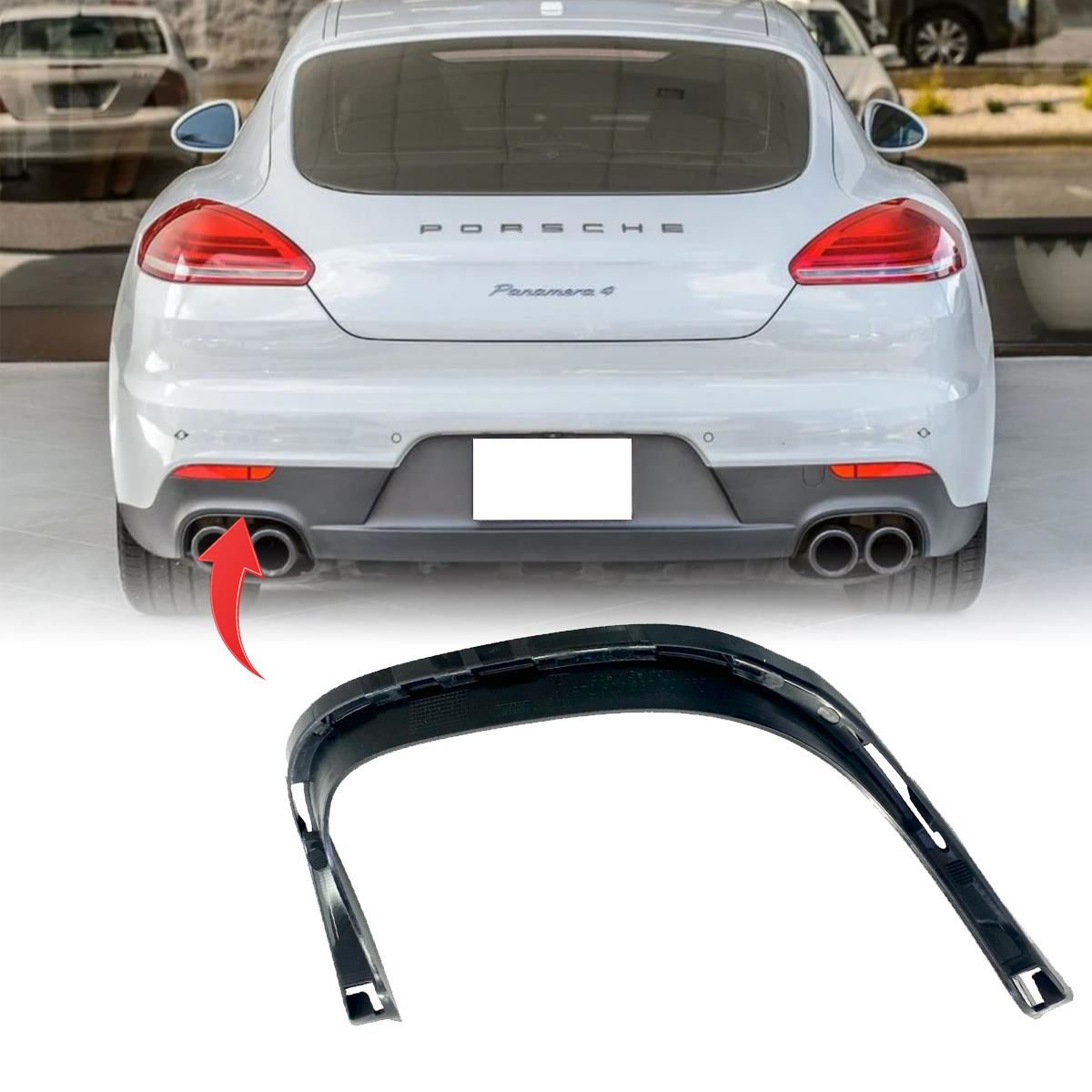 Porsche Panamera Sol Egzoz Çıtası 2014-2016 GKL Marka 97050583700