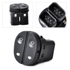 Ford Fiesta 2002-2006 Ön Sol Cam Açma Düğmesi Çiftli BSG Marka 96FG14529BC - 30-860-011