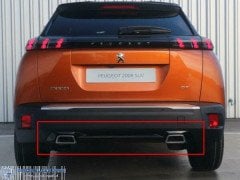 Peugeot Yeni 2008 Arka Tampon Difüzörü Tek Orjinal Psa Marka 98259670XY
