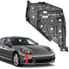 Porsche Panamera Sağ Far Alt Tablası 2014-2016 GKL Marka 97063107402