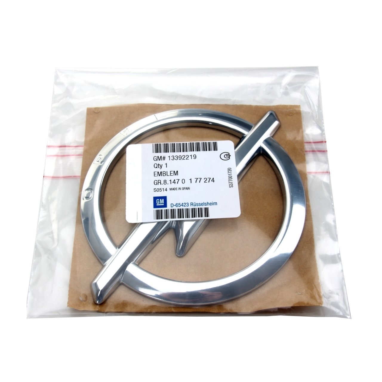 Opel Corsa D Arka Bagaj Amblemi Gm Orjinal 177271-13377506