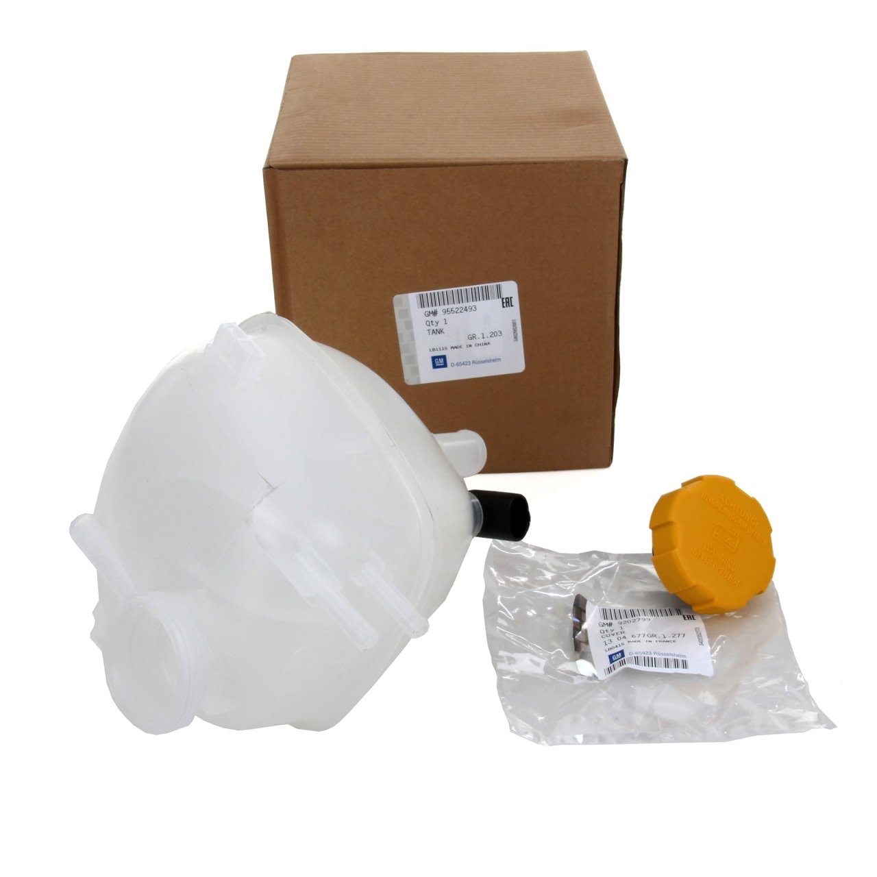 Opel Vectra C Yedek Su Deposu Ve Kapağı Ve Sensörlü Gm Orjinal