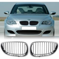 Bmw E60 Ön Panjur Krom Set  2004-2009 GKL Marka 51137065701