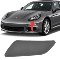 Porsche Panamera Sol Ön Far Yıkama Kapağı 2014-2016 GKL Marka 97050573100