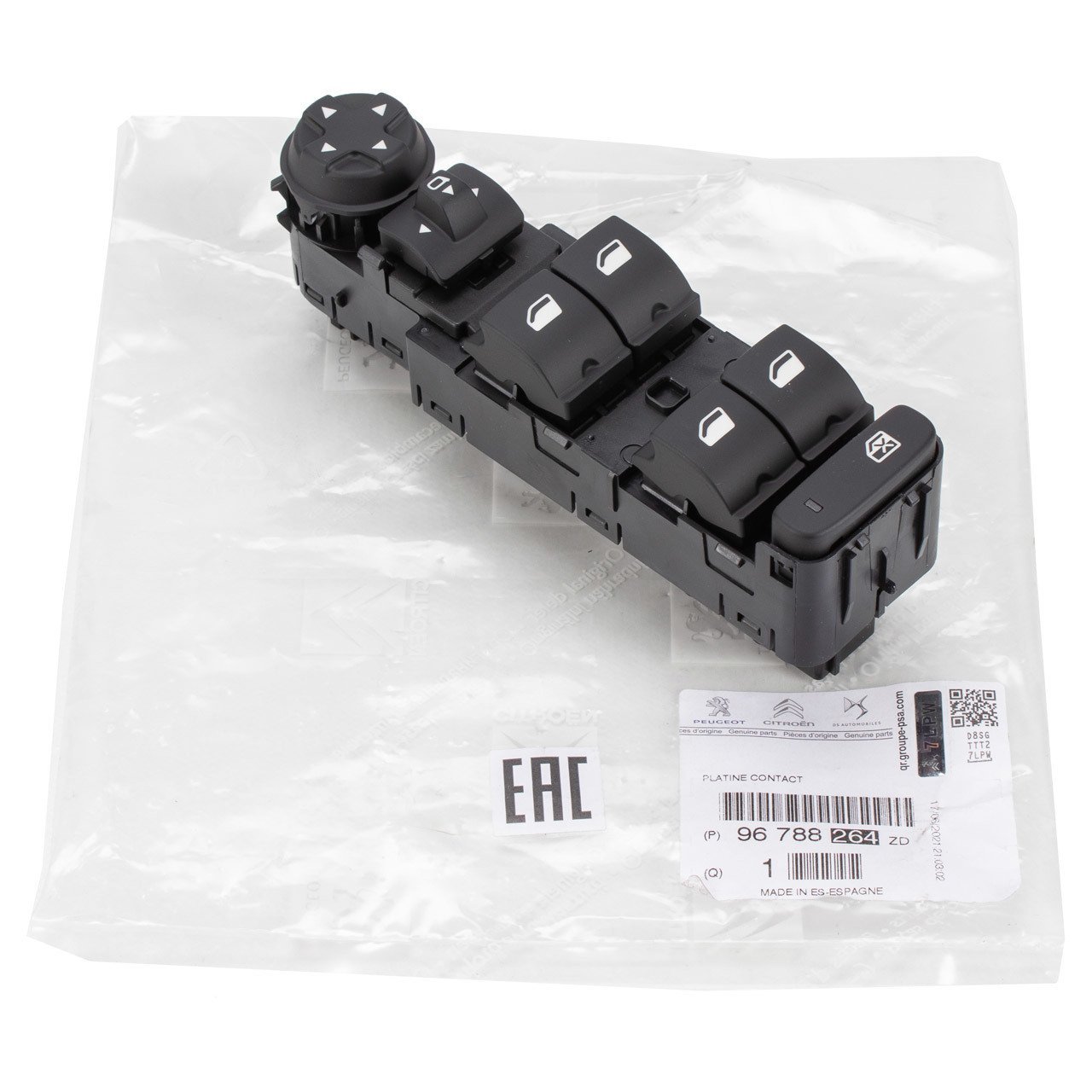 Cıtroen Berlingo Cam Kumanda Düğmeleri Orjinal Psa Marka 96788264ZD