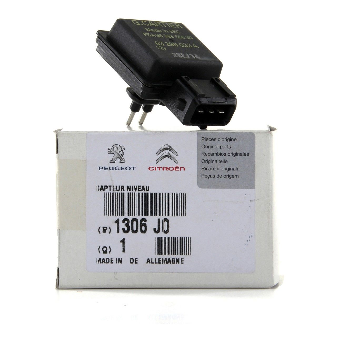 Cıtroen C3 2002-2009 1.4 Hdı Yedek Depo Su Müşürü Orjinal Psa Marka  1306.J0