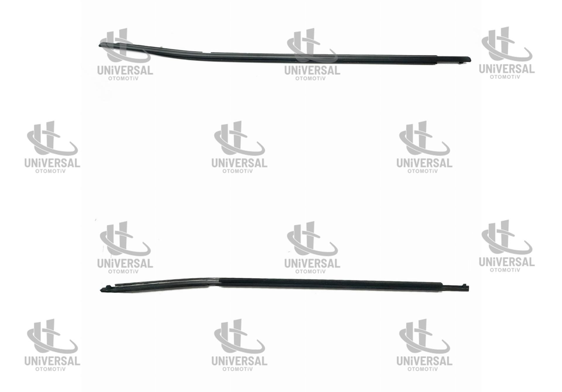 Toyota Corolla Dış Arka Sağ Cam Sıyırıcı Çıta Fitili ( Siyah Renk ) İtaqi Marka 2014 / 2019 Model Yılları Arası 75730-02410