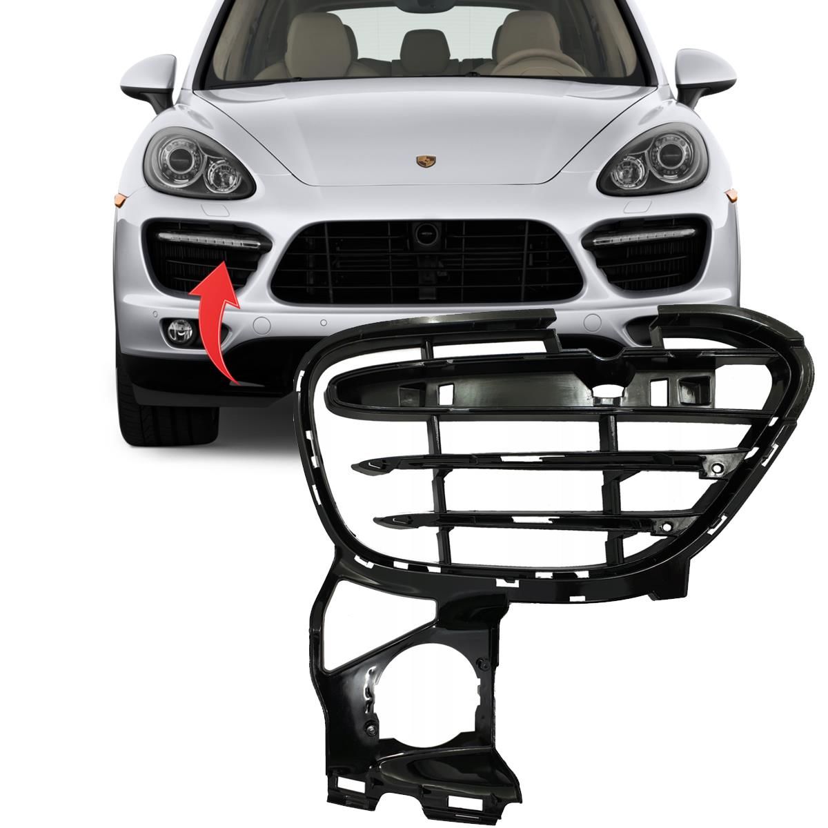Porsche Cayenne Ön Tampon İç Izgarası Sağ 2011-2015 GKL Marka 95850568210