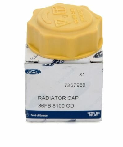 Ford Fusion 2002-2013 Radyatör Yedek Su Depo Kapağı Ford Orjinal 86FB8100GD - 7267969