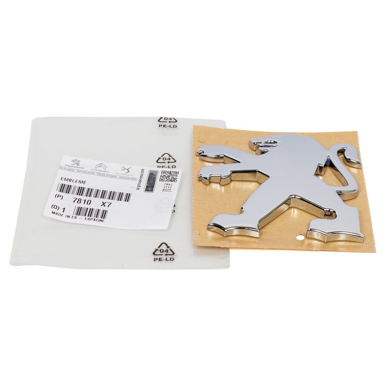 Peugeot 3008 Bagaj Kapak Amblemi Orjinal Psa Marka 7810.X7