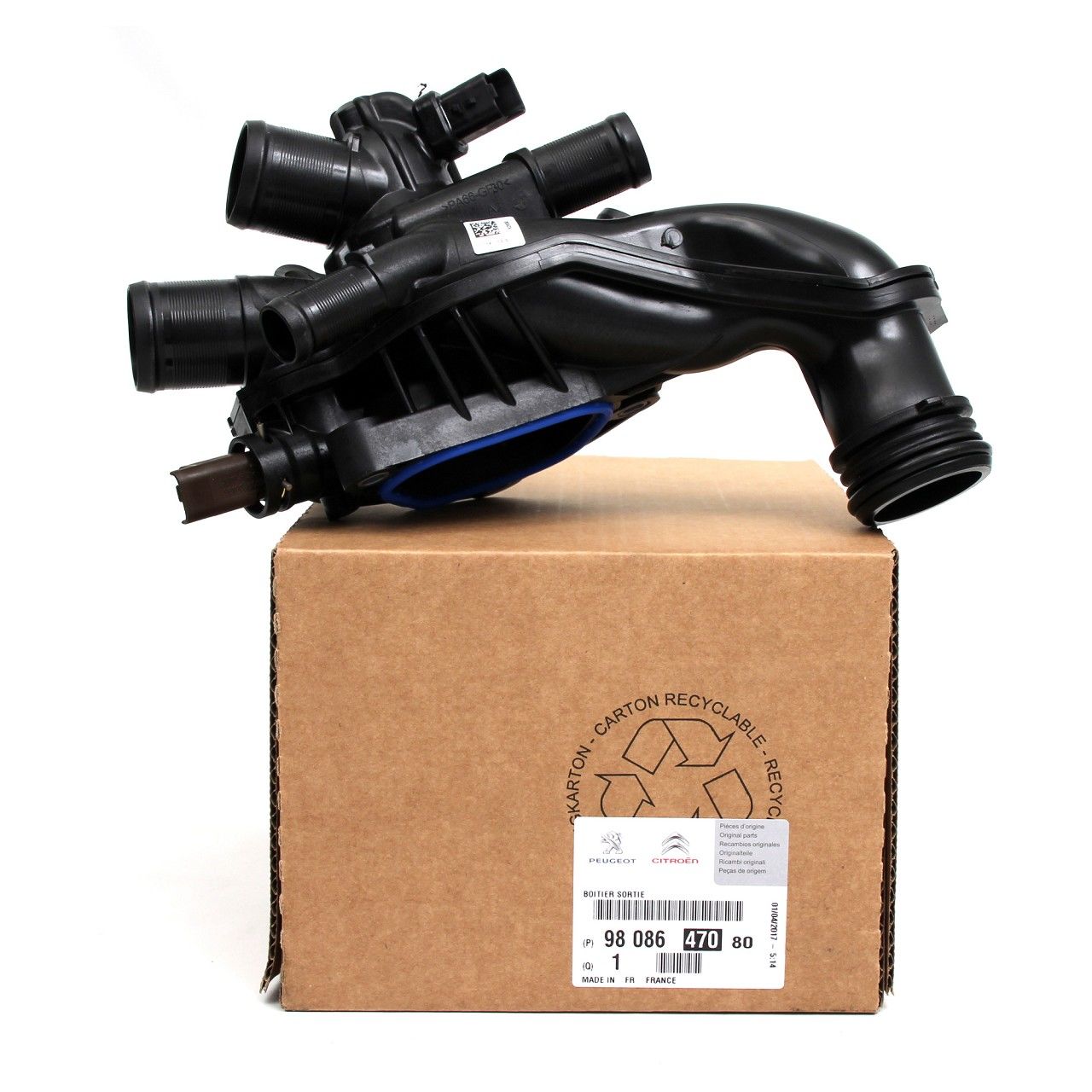 Citroen C4 1.6 Thp Komple Termostat Psa Orjinal 9808647080