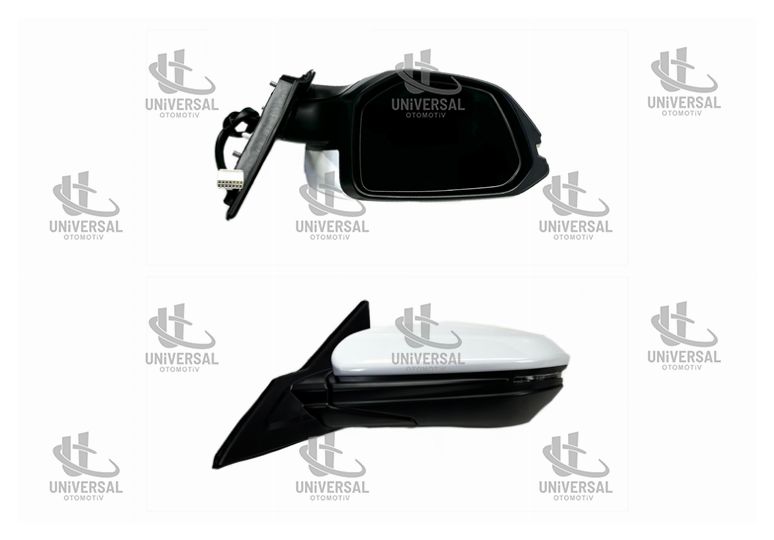 Honda Civic Sol Dikiz Aynası ( Elektrikli + Sinyalli + Isıtmalı + Katlanır ) İtaqi Marka 2015 / 2021 Model Yılları Arası UNİ-AYNA-77-LH