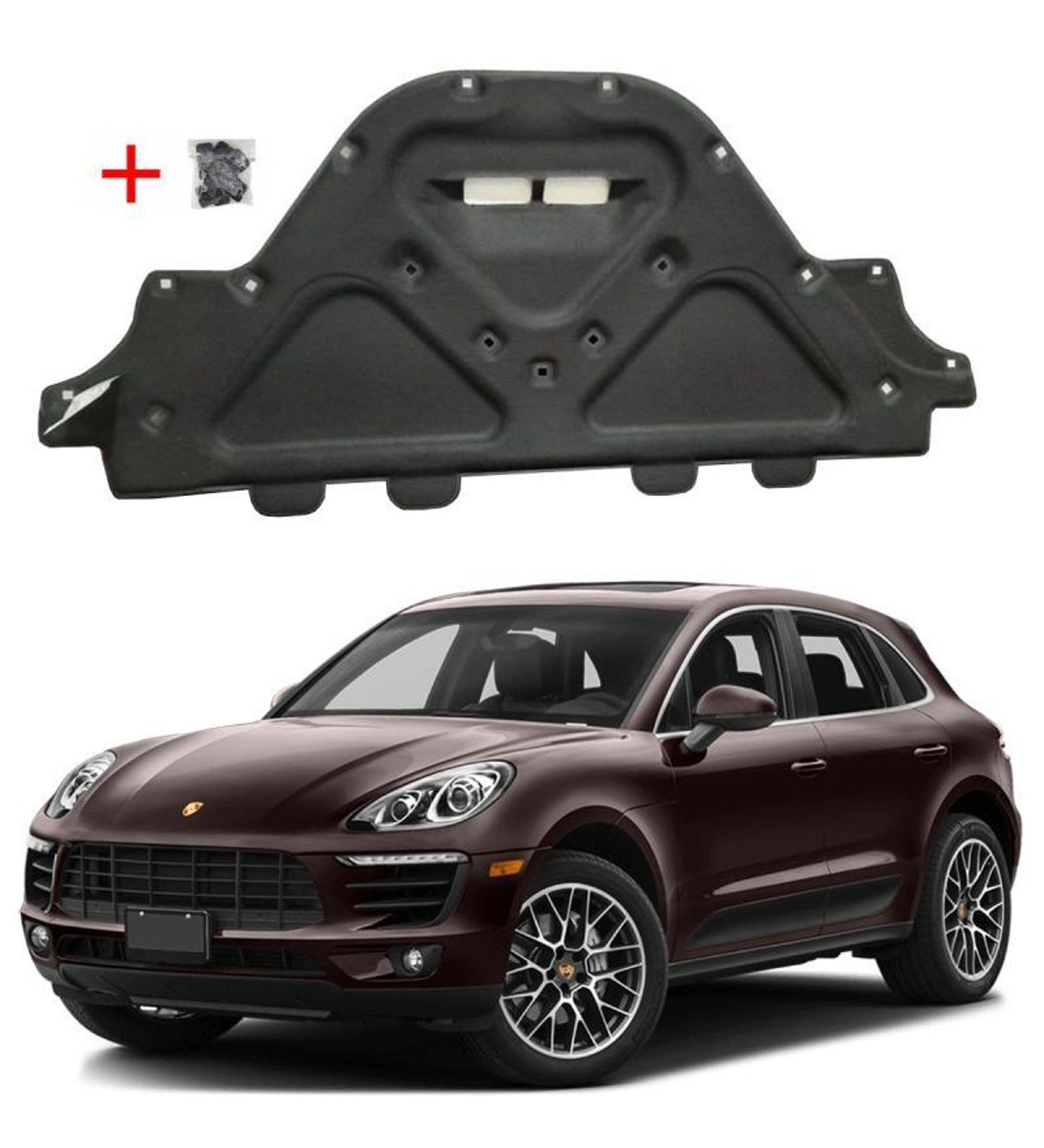 Porsche Macan S Motor Kaput İzolasyonu 2014-2016 GKL Marka 95B863831B