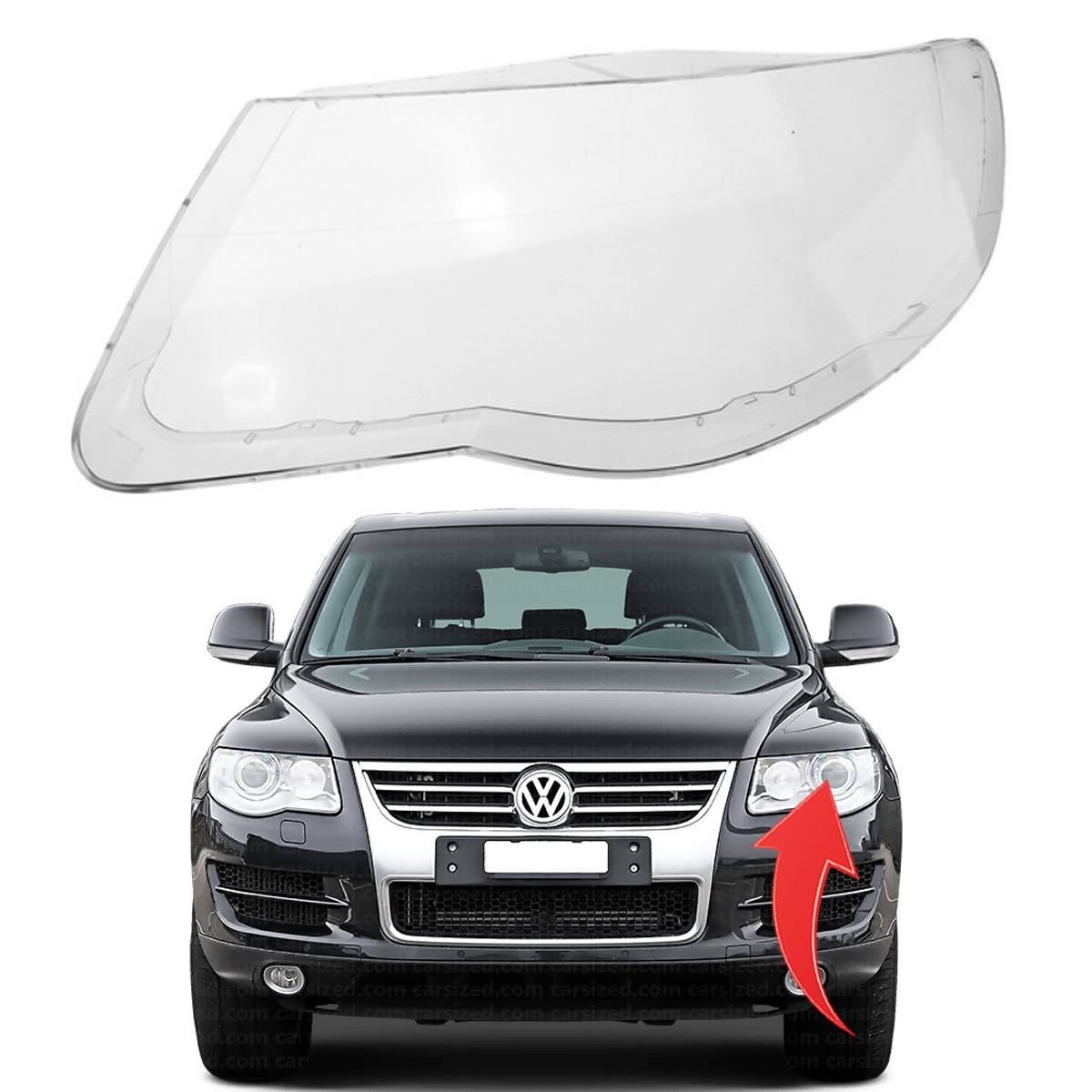 Volkswagen Touareg Sol Far Camı 2007-2010 GKL Marka 7L6941039X