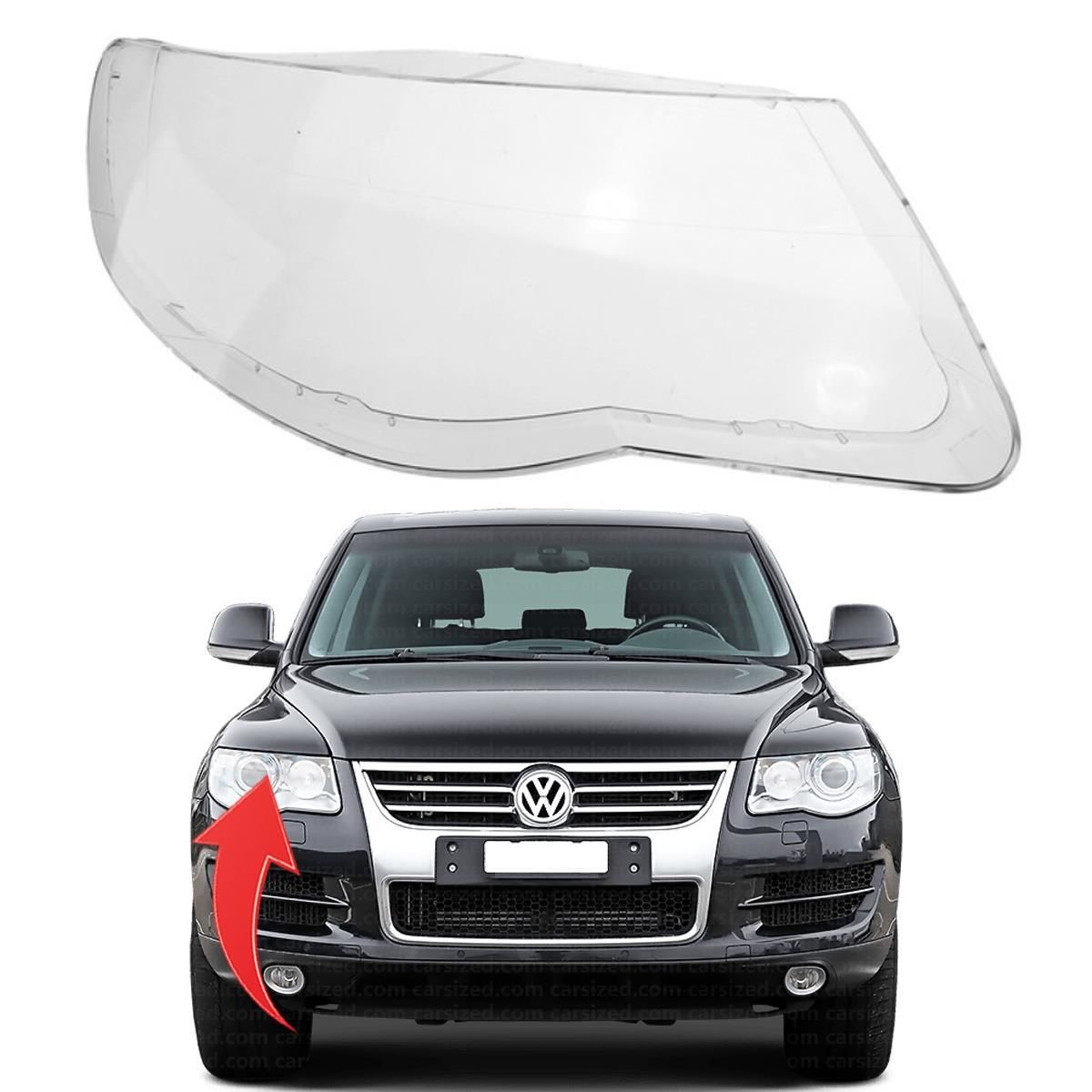 Volkswagen Touareg Sağ Far Camı 2007-2010 GKL Marka 7L6941040X