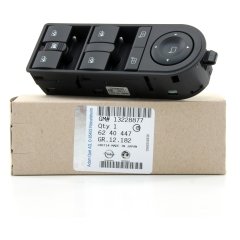 Opel Astra H Dörtlü Cam Kaldırma Anahtarı Düğmesi Gm Orjinal  6240447-13228877