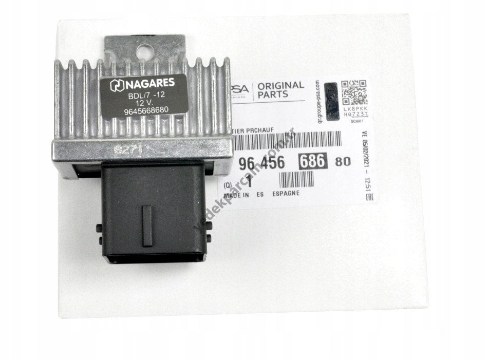 Peugeot 208 Isıtma Kutusu Orjinal Psa Marka 9645668680