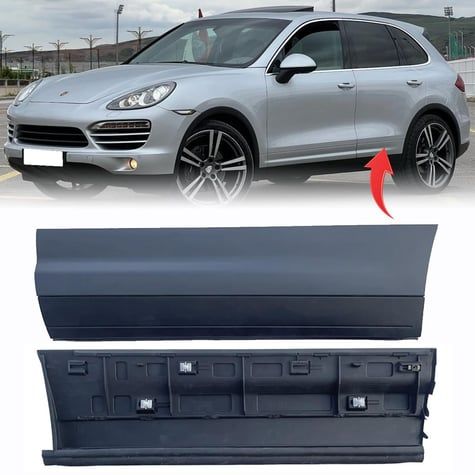Porsche Cayenne Sol Arka Kapı Alt Bandı 2011-2015 GKL Marka 95855978900