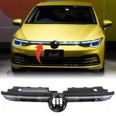 Volkswagen Golf 8 Ön Panjur Beyaz Kayar Ledli 2021-2023 GKL Marka 5H0853653