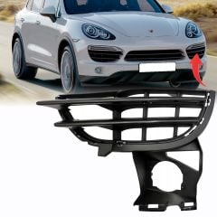 Porsche Cayenne Ön Tampon Izgarası Sol 2011-2015 GKL Marka 95850568120