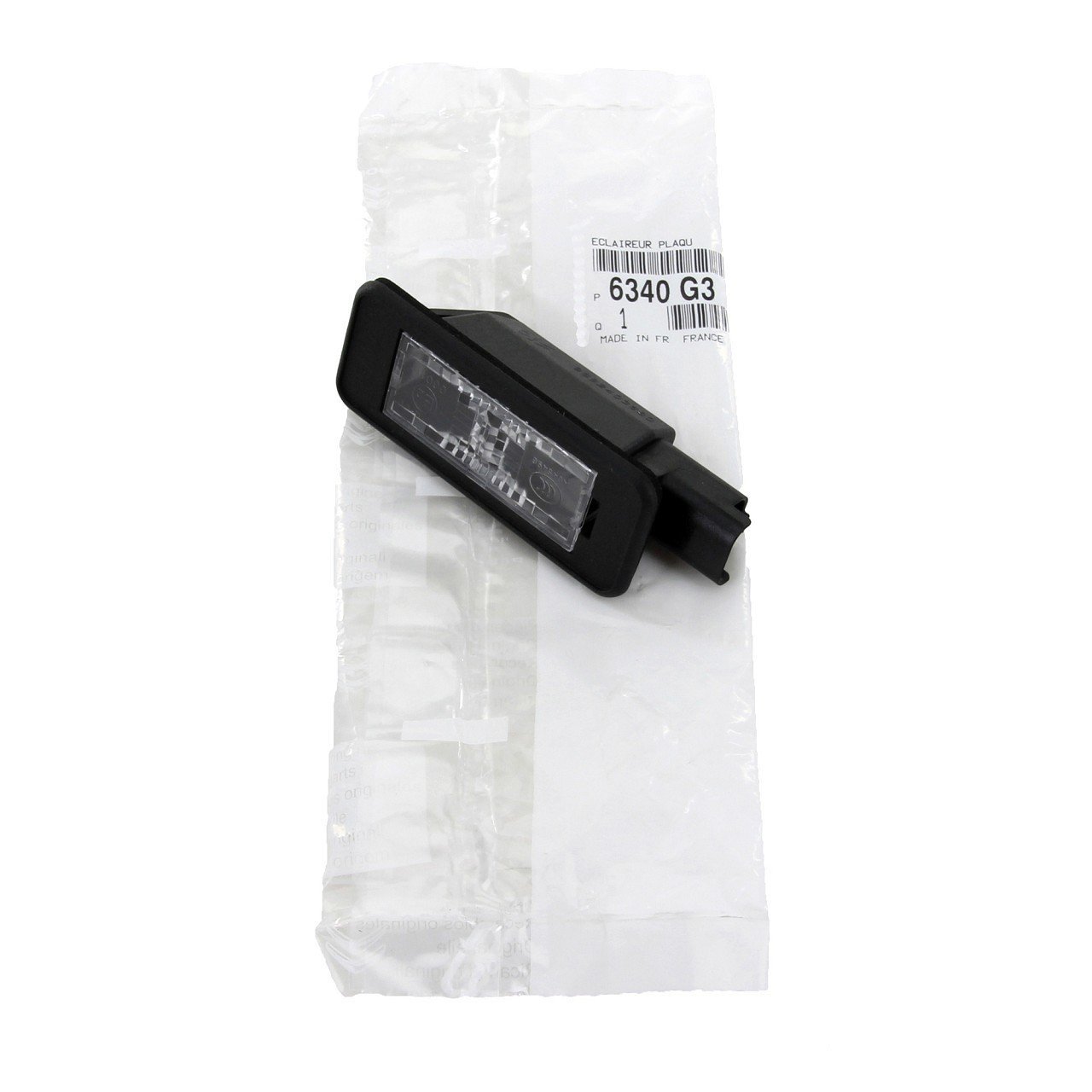 Cıtroen C5 Aircross Plaka Lambası Orjinal Psa Marka 6340g3