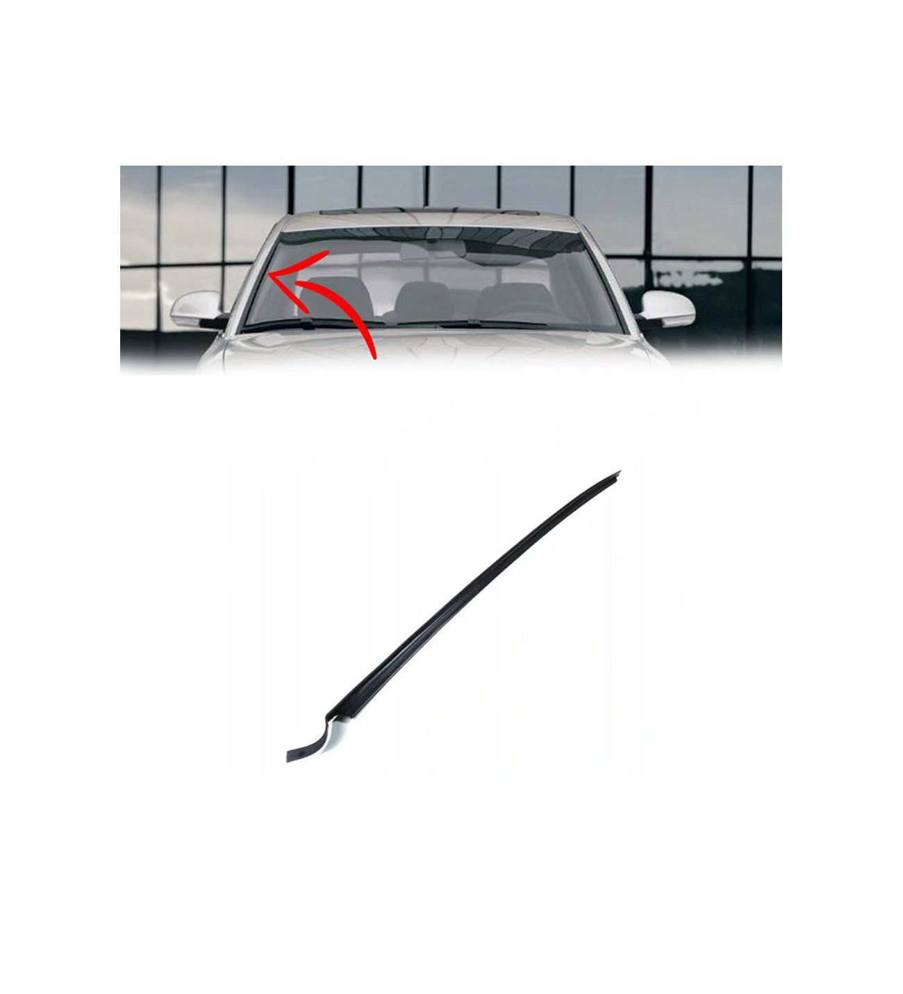 Skoda Süperb 2002-2008 Cam Oluk Çıtası GKL Marka 3B0854328C