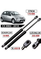 Citroen C3 Bagaj Amortisör Takımı 2002 - 2010 İthal 8731K9
