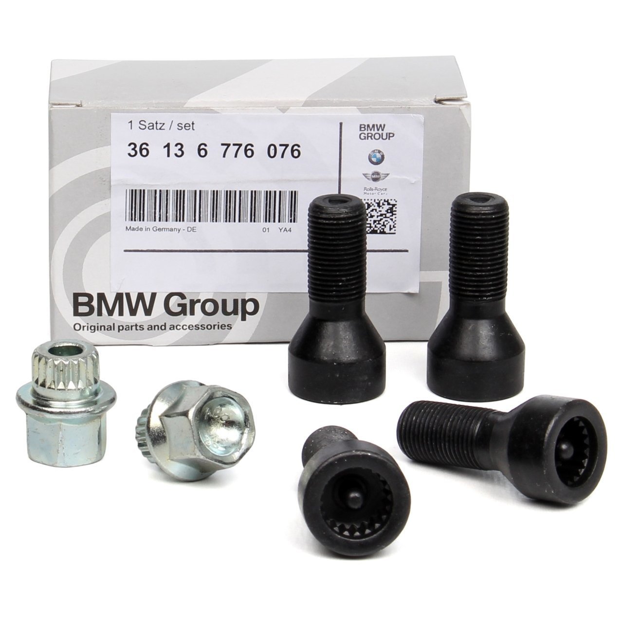 Bmw 5 Serisi F10 Kasa Kilitli Bijon Seti Orjinal 36136776076