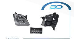 Opel Meriva Sağ Far Gri Renk WİSCO Marka 2004 > Model Sonrası 1216152