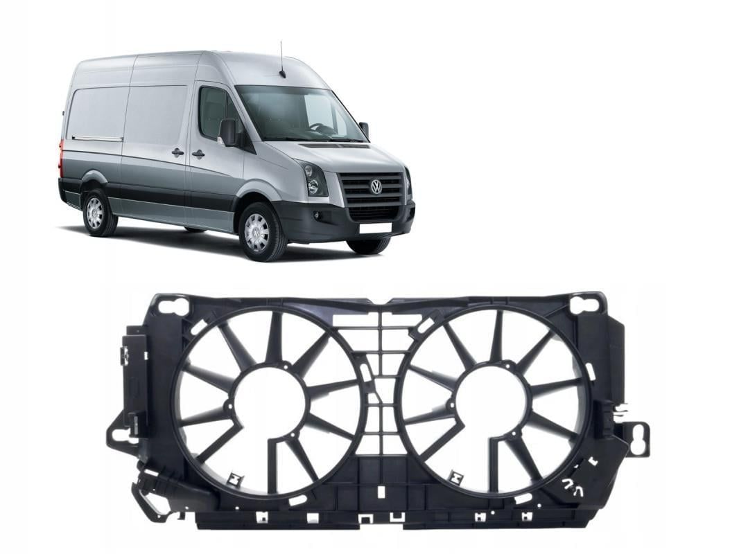 Volkswagen Crafter Fan Davlumbazı Çiftli 2006-2016 GKL Marka 2E0121207K