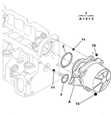 Citroen Berlingo 1.9 Fren Vakum Pompa Contaları PSA Orjinal 4556.05 - 4556.06
