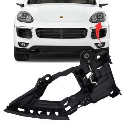 Porsche Cayenne Sol Far Alt Braketi 2015-2018 GKL Marka 95863152100