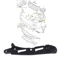 Porsche Cayenne Ön Tampon Braketi Sol 2015-2018 GKL Marka  95850504901
