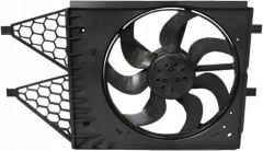Skoda Roomster Fan Motoru Davlumbazlı 3 Pin 2009-Wisco Marka  6R0121207QS1